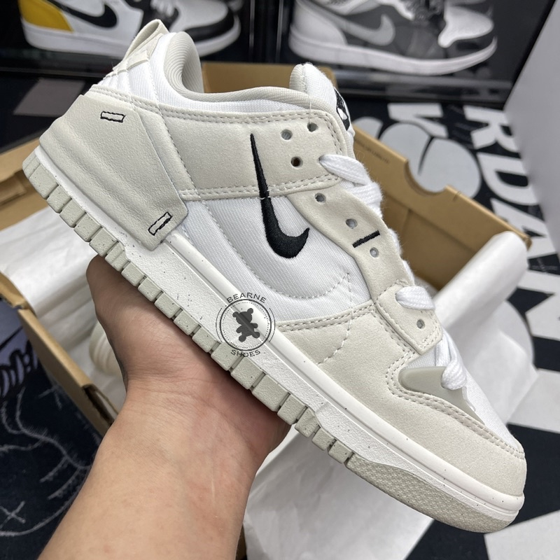 Giày Jordan SB Dunk Disrupt 2 Pale Ivory Black Grey | Full box - Bearne Shoe