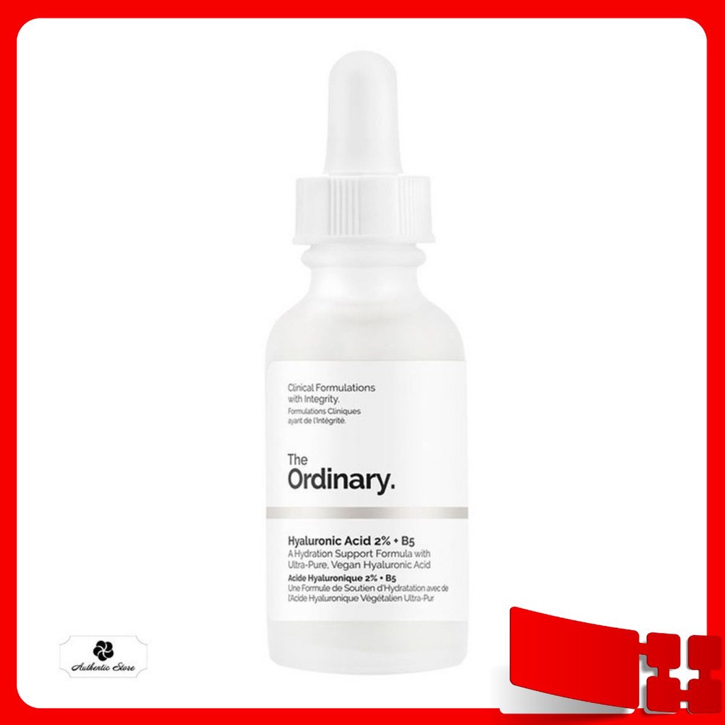 Cấp ẩm hồi phục Hyaluronic Acid 2% + B5 - The Ordinary [SIÊU SALE LỚN]