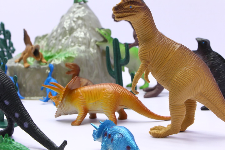 Bộ đồ chơi khủng long có hôp đựng cao cấp - Nhựa ABS an toàn - Đồ chơi giải trí - Tăng cường vận động