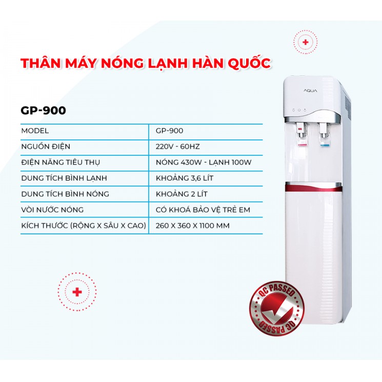 Máy lọc nước nóng lạnh KR2-2V ( Dùng lọc 3M FF100 )