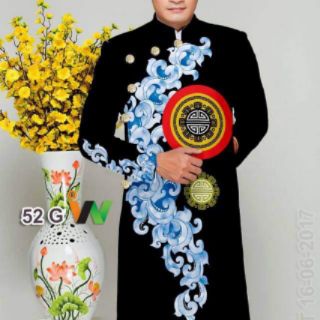 Vải may áo dài nam