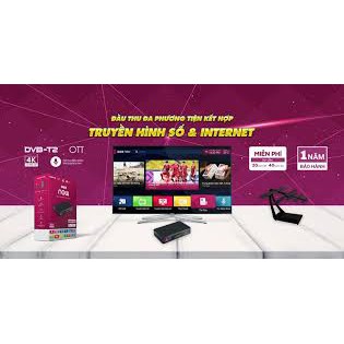 Android Tv Box VTC NOW tích hợp DVB-T2 Ram 1G (Hàng Chính Hãng)