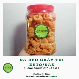 1 Hủ Da Heo Lắc Tỏi KETO- Không đường chuẩn giảm cân.