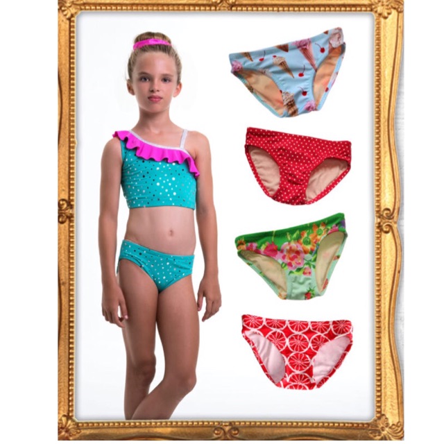RẬP GIẤY (BẢN VẼ) TỰ MAY QUẦN BIKINI (2-14 tuổi)