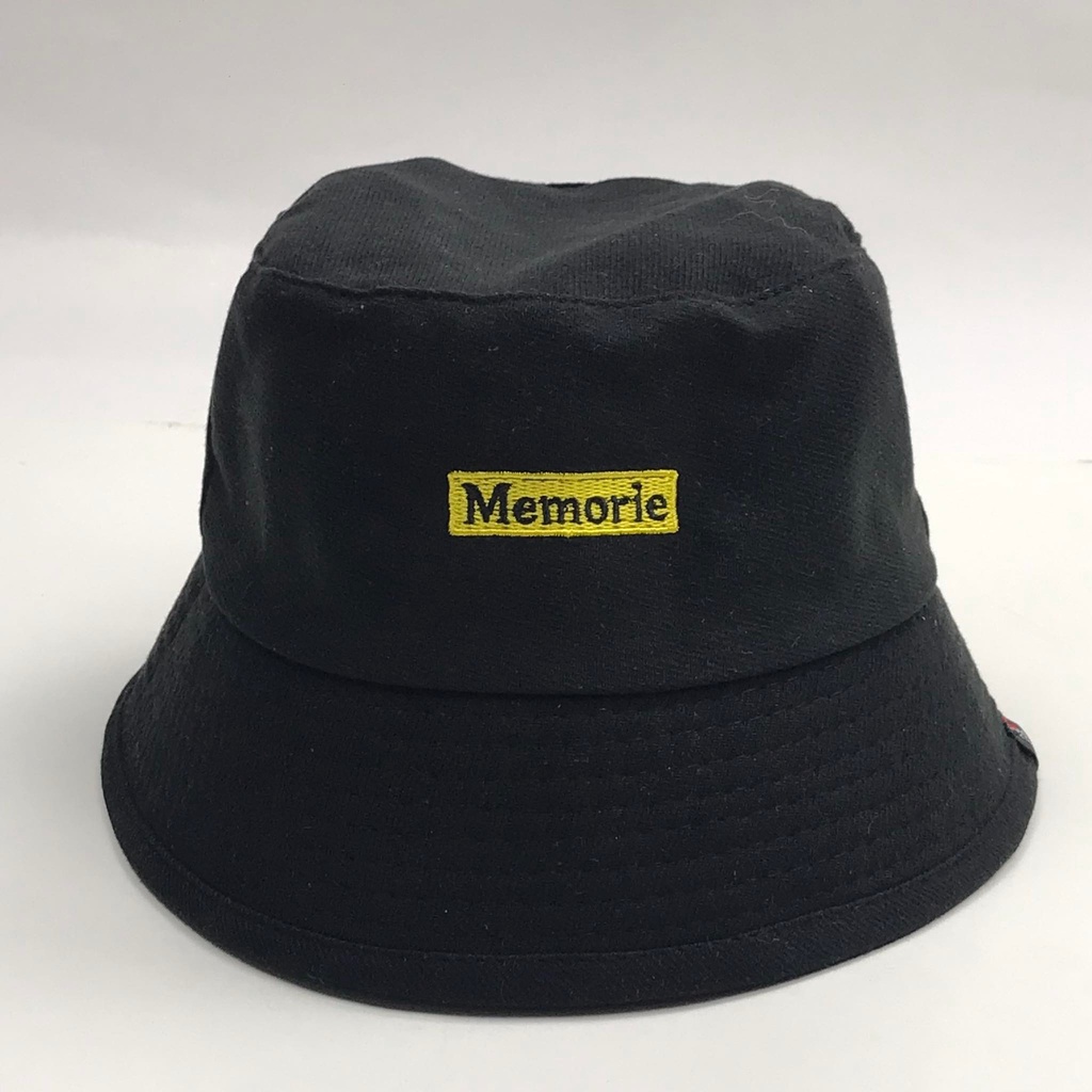 Mũ bucket vành cụp thêu chữ MEMORIE Nón tai bèo chất nỉ nhung cao cấp thời trang form unisex nam nữ B10
