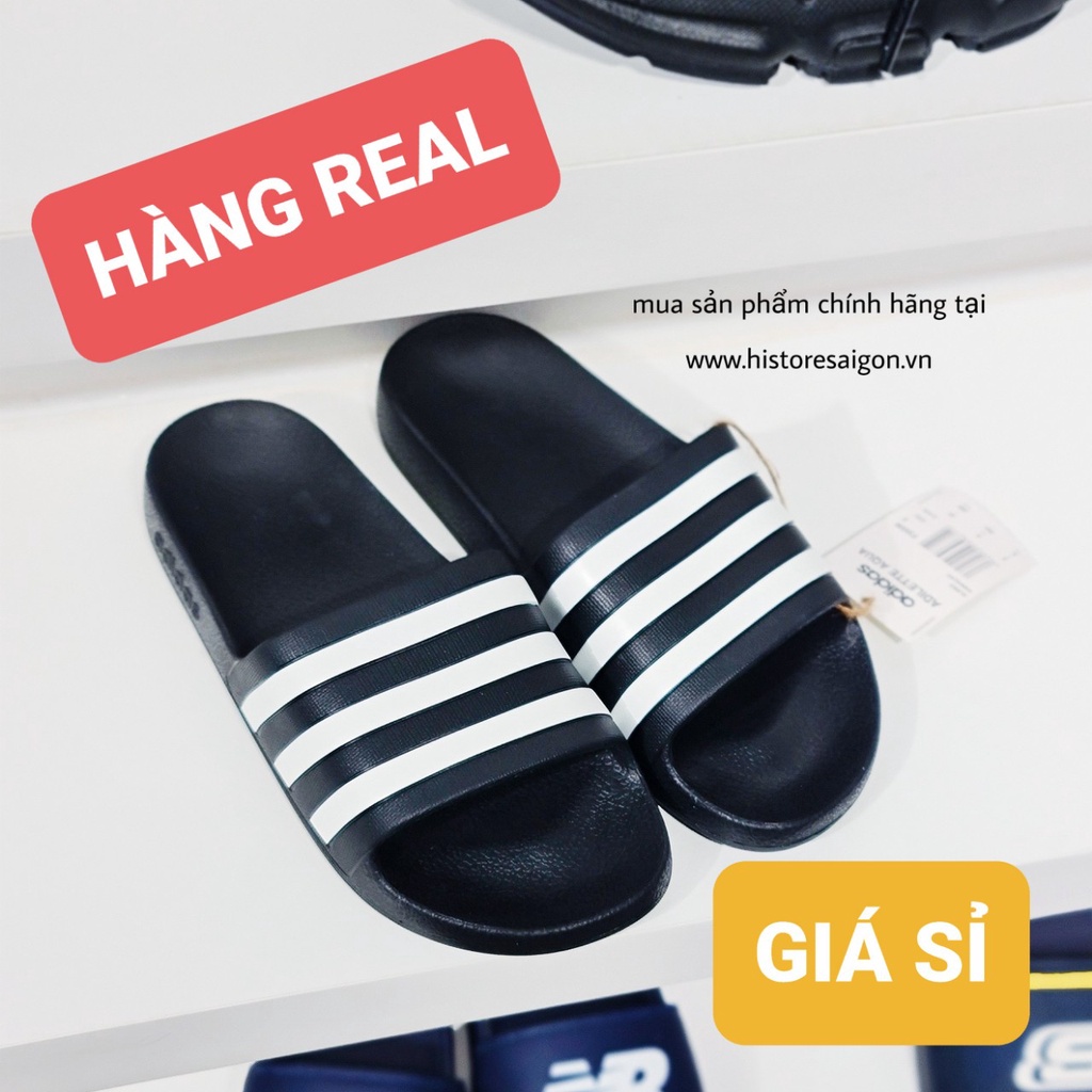 *Bao check trọn đời* Dép Adidas "Aqua" 3 sọc HOT HIT *hàng chính hãng*