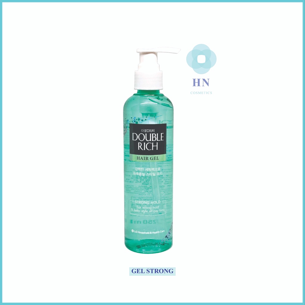 Gel tạo kiểu tóc Double Rich 250ml