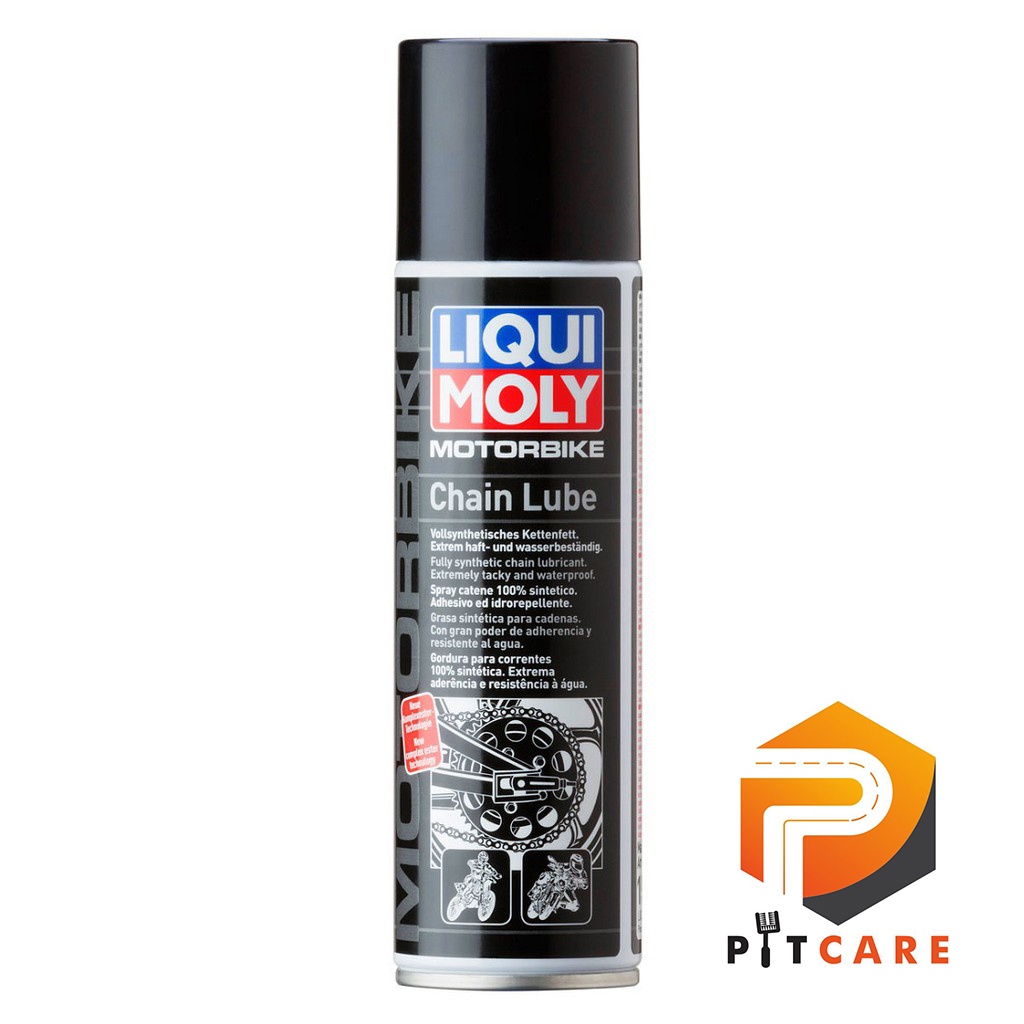 Chai Xịt Dưỡng Sên Liqui Moly Chain Lube 1508 250ml Nhỏ Gọn Tiện Dụng