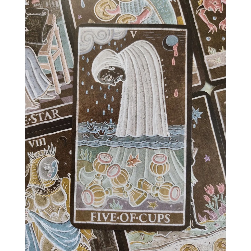 Bài Trionfi della Luna Tarot Paradoxical Illustrated Pips Edition