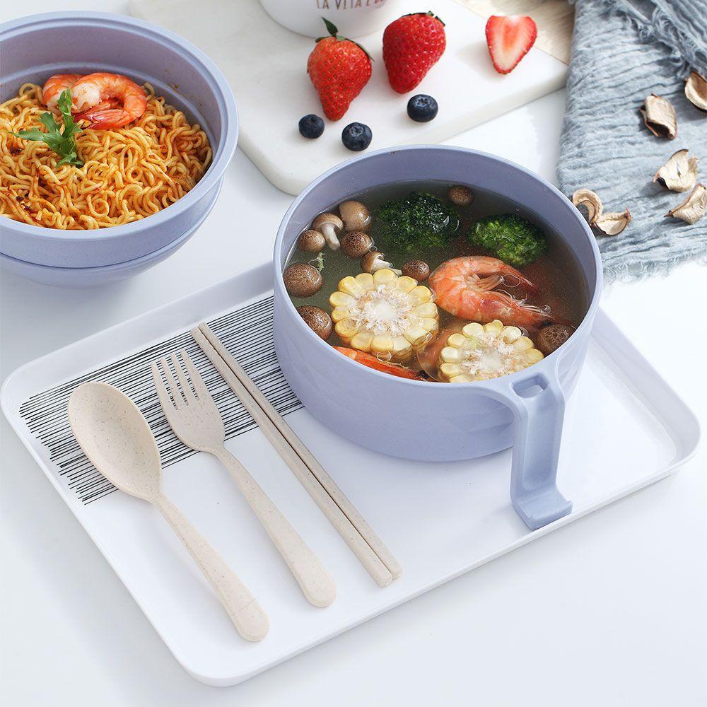 LEISURE Bộ Tô Đũa Ăn Mì Ramen Trong Lò Vi Sóng