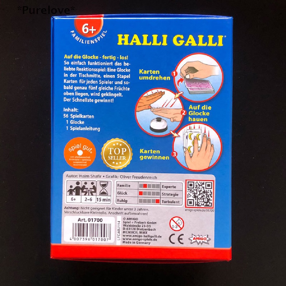 Bài Hoa Quả Halli Galli Board Game Giải Trí Vui Nhộn BG13