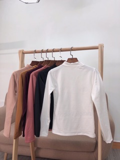 ❤️FREESHIP❤️Áo Giữ Nhiệt Nữ Cổ Cao 3cm