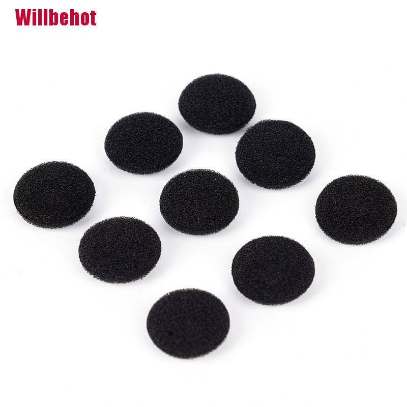 [Hàng mới về] Set 30 mút xốp mềm màu đen bọc đầu tai nghe đa năng tiện lợi