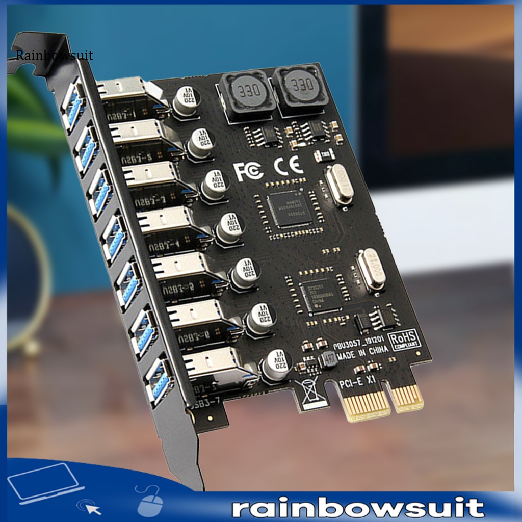 Bộ Chuyển Đổi Thẻ Mở Rộng 7 Cổng Usb 3.0 Pci-E Siêu Bền | BigBuy360 - bigbuy360.vn