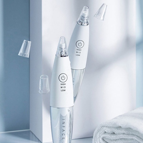 HOẢ TỐC | Máy hút mụn đầu đen inFace MS7000 - Sạc pin - dùng lực hút không khí hút mụn - Chính Hãng - MiHouse