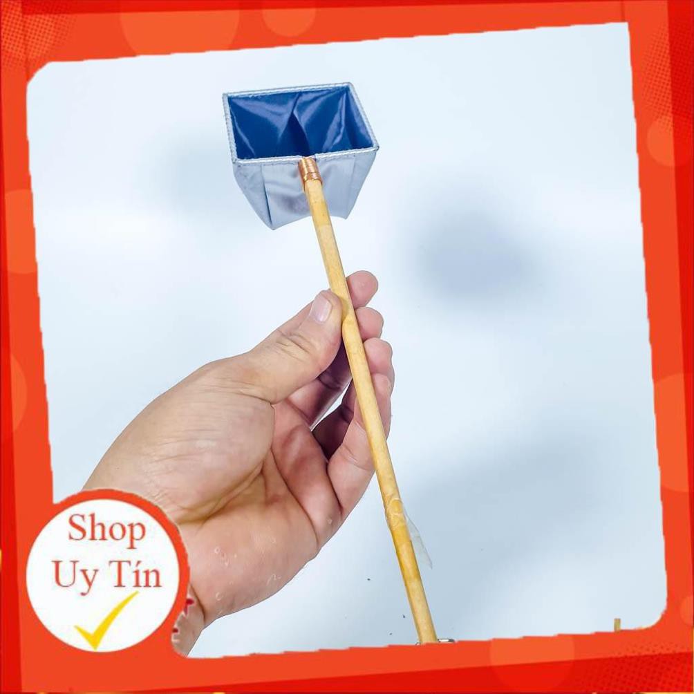 Vợt nước cán gỗ Show cá Chuyên nghiệp