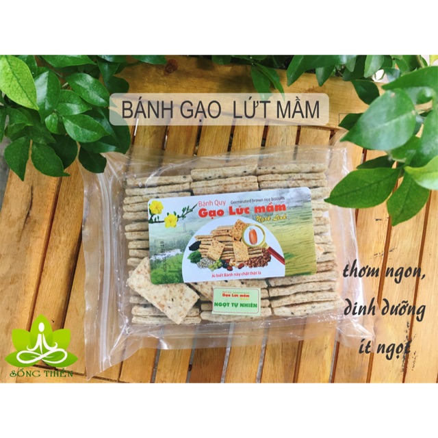 BÁNH GẠO LỨT MẦM 300 GRAM ( NGỌT NHẸ)