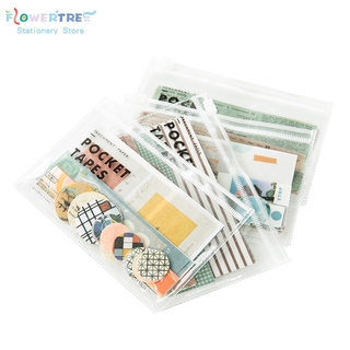 Flowertree Sticker Bộ 40 cái nhãn dán trang trí sổ sách in hình sáng tạo