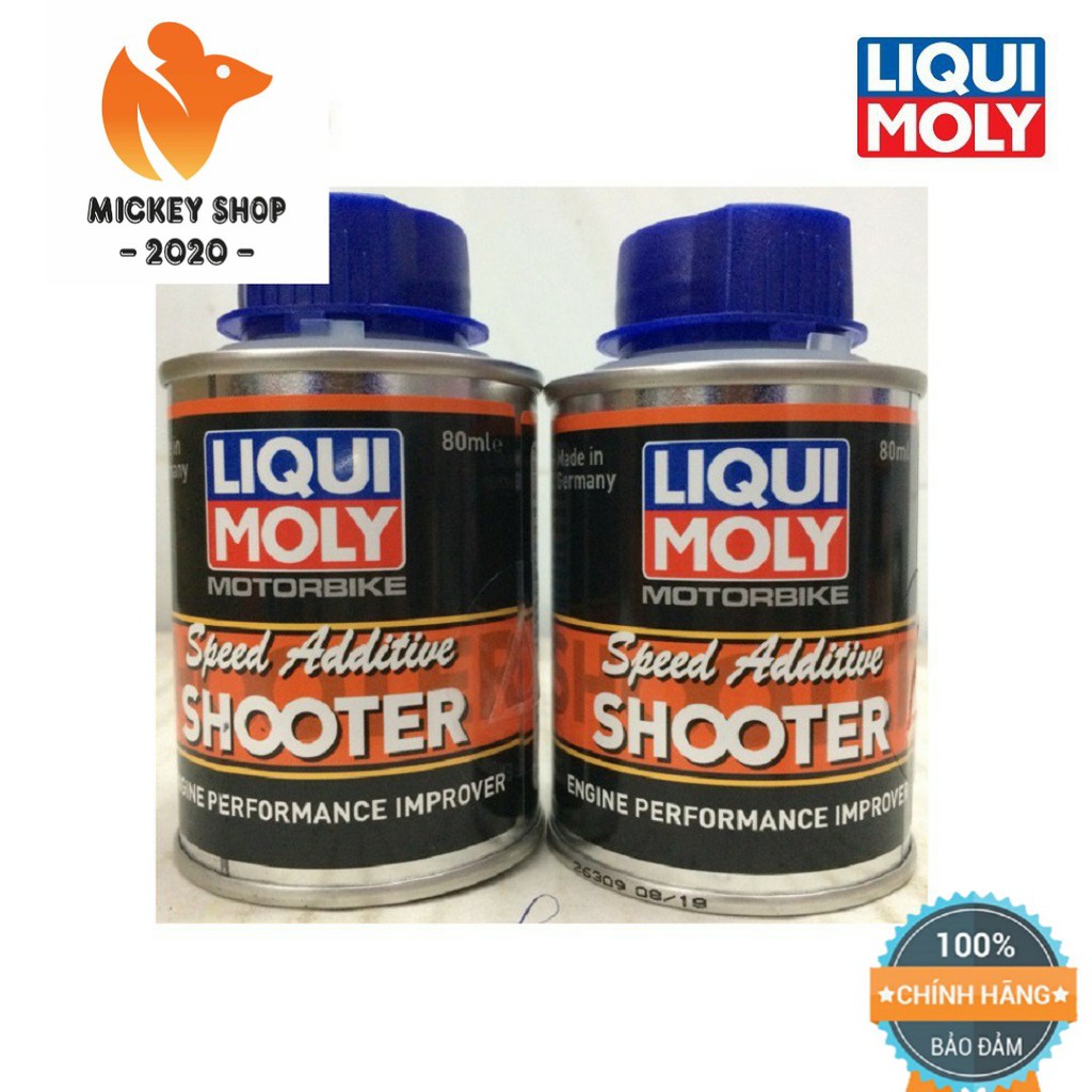 Phụ gia tăng tốc tăng cường sức mạnh động cơ Liqui Moly Speed Additive Shooter 7920 (80ml)