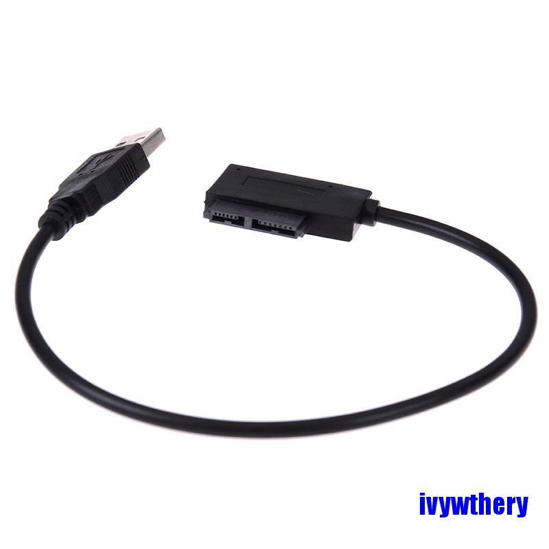 SATA DVD Cáp Chuyển Đổi Usb Sang 7 + 6 13pin