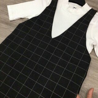 Váy yếm zara cuk xinh