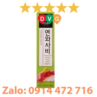Mù Tạt Wasabi Paste Daesang New Tuýp 35 G - Nhập Khẩu Hàn Quốc