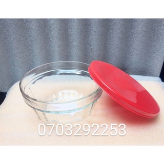 Hộp thủy tinh 16cm có nắp đậy