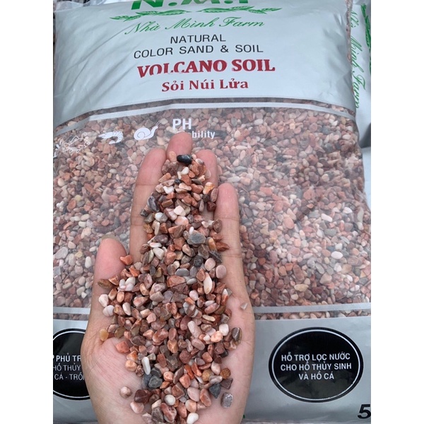 Cát, Sỏi trang trí trải nền hồ cá, thuỷ sinh - 1Kg