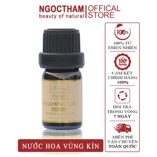 Nước Hoa Vùng Kín Q-Lady Charming Love, Hương dịu nhẹ, tao nhã, khử mùi vùng kín. 100% khách hài lòng