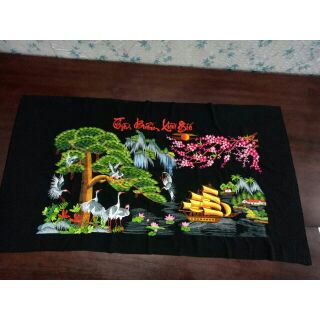 Tranh theu thuận buồm xuôi gió