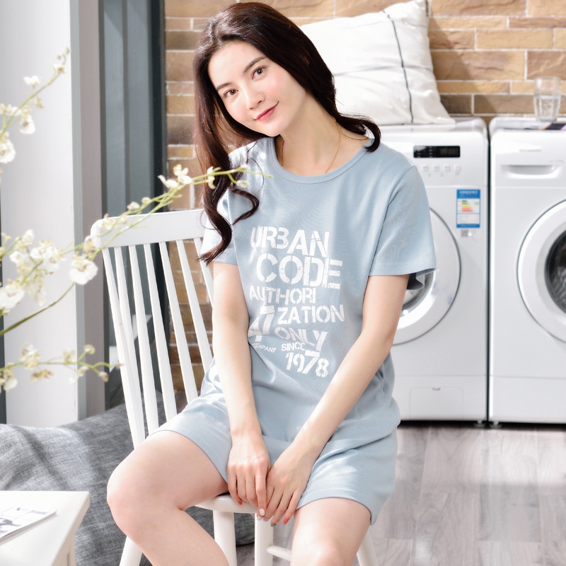 [Sale Off] ĐẦM NGỦ | VÁY NGỦ DÁNG SUÔNG chất vải cotton 100% thông thoáng