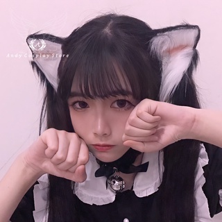 [CÓ SẴN] Cài tóc tai mèo lông cute