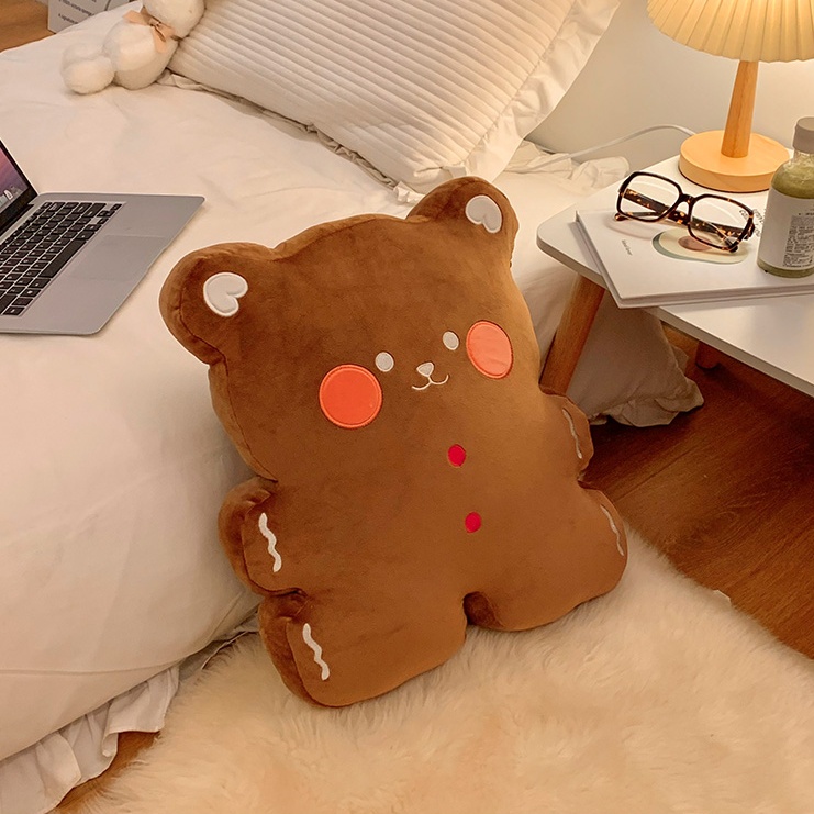 Order | Gấu nâu / gấu bông tựa lưng / bộ chăn gối văn phòng, sinh viên tiện lợi