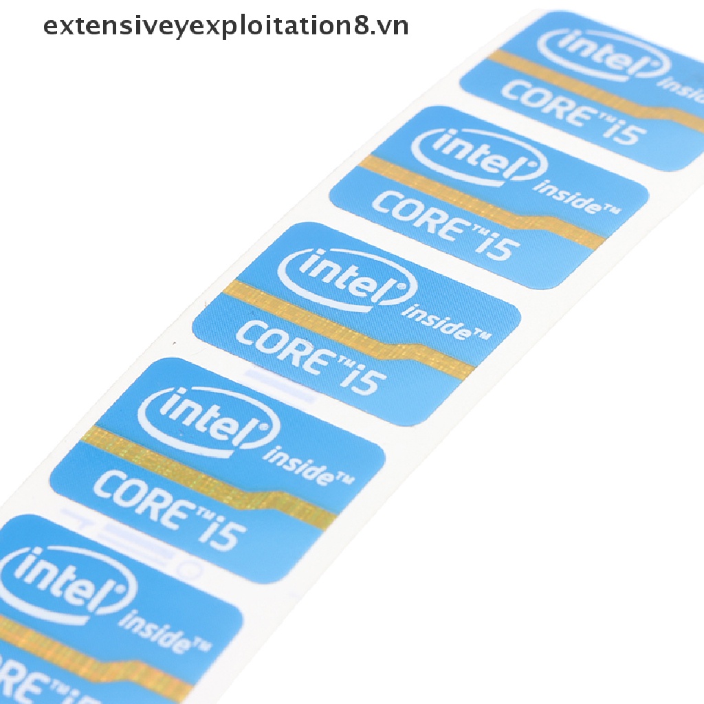 【extensive】 Ultrabook Performance Label Sticker Laptop Logo Sticker Intel Core i3 i5 i7 【vn】