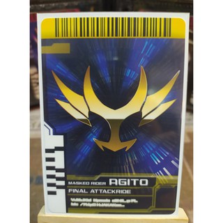 Thẻ Sưu Tập Kamen Rider Final Attackrider Agito