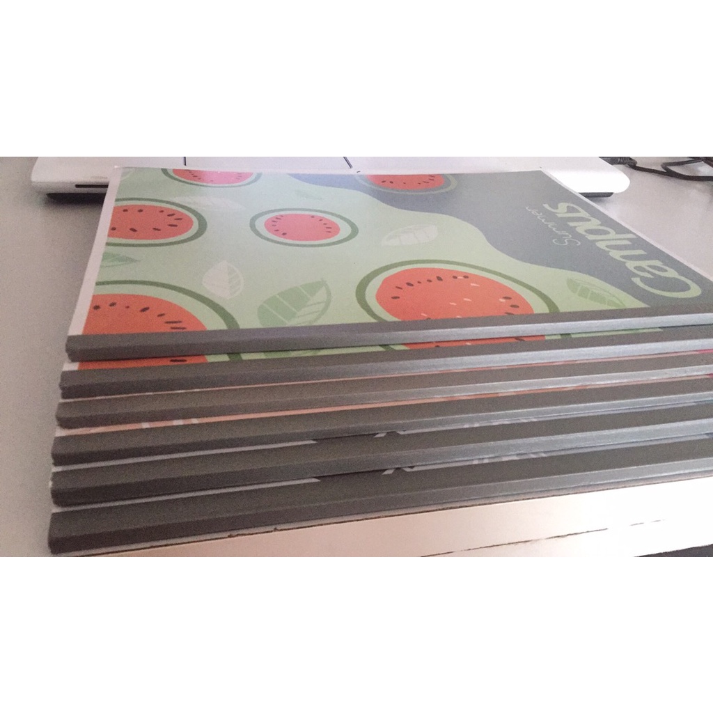 Vở Campus kẻ ngang định lượng 65GSM 80 120 trang các loại