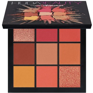 Bảng Phấn Mắt Huda Beauty Coral Obsessions Eyeshadow Palette - Phấn mắt