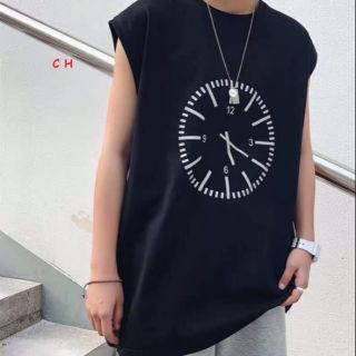 Áo tank top in đồng hồ _CH