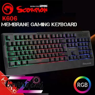 Bàn phím LED Marvo K606
