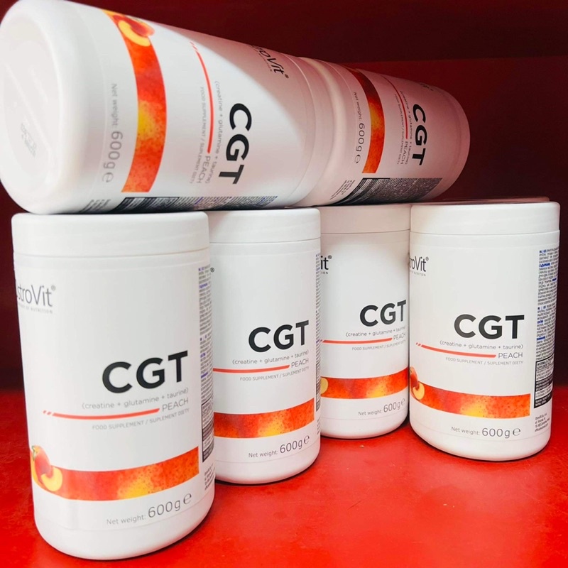 Ostrovit CGT 600g  - Giúp Tăng Sức Mạnh, Sức Bền, Pre Workout, Bổ Sung Trước Khi Tập