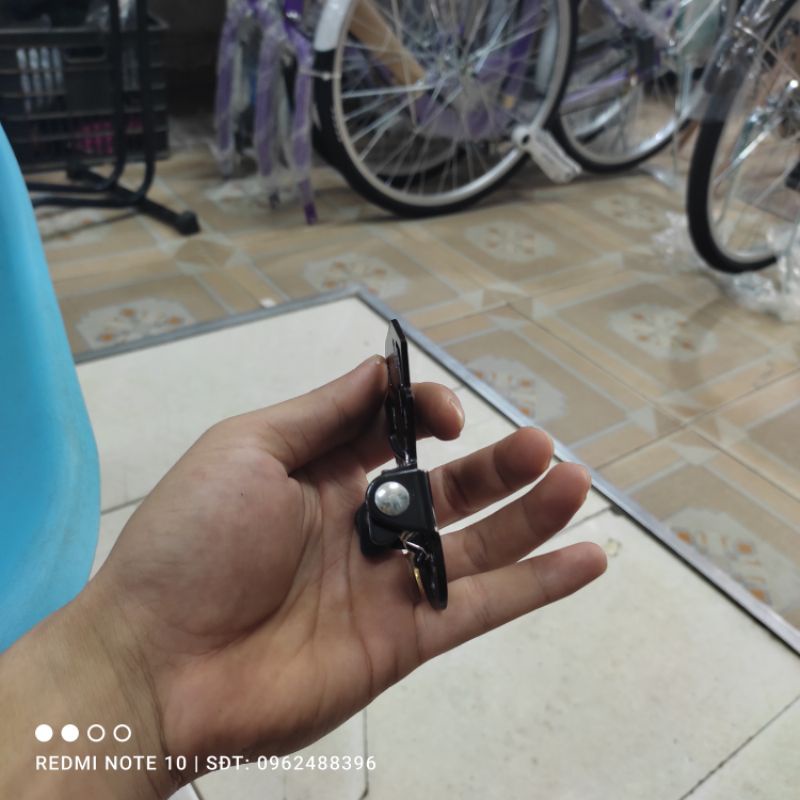 Gập để chân xe đạp - bộ 2 cái