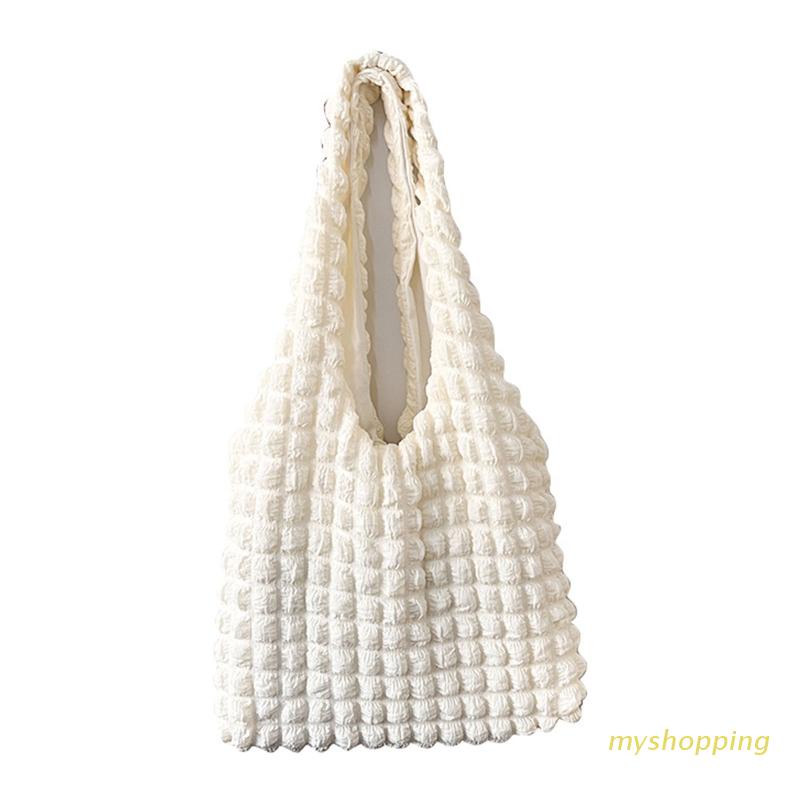 Túi Đeo Vai Hình Đám Mây Thời Trang Sức Chứa Lớn Có Thể Tái Sử Dụng