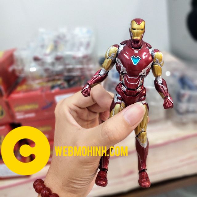 GIÁ HỦY DIỆT Mô Hình Người Sắt Iron Man Mark 85 MK85 Avenger Endgame SHF - S.H. Figuarts Full Box