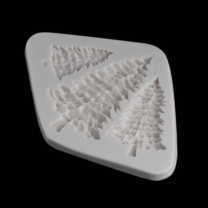 Khuôn silicone làm bánh , chocolate hình cây