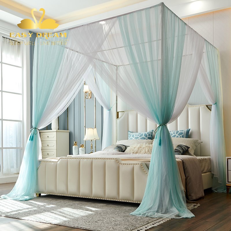 Mùng ngủ cao cấp EASY DREAM màn khung chống muỗi không khoan tường , chống côn trùng hàng chính hãng Easy Dream