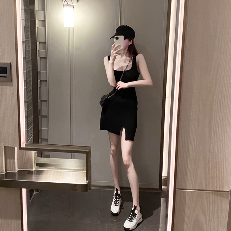 Đầm ngắn SUXI phong cách cổ điển thời trang gợi cảm dành cho nữ