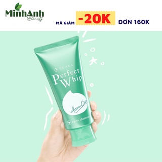 Sữa rửa mặt dành cho da mụn Senka Perfect Whip Acne care 100g