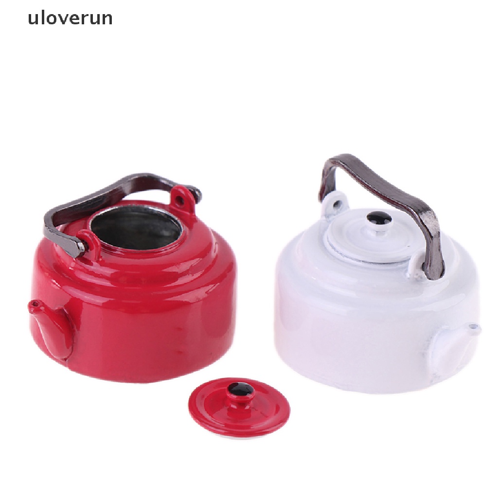 Ấm Trà Mini Tỉ Lệ 1 / 12 Xinh Xắn Dành Cho Nhà Búp Bê