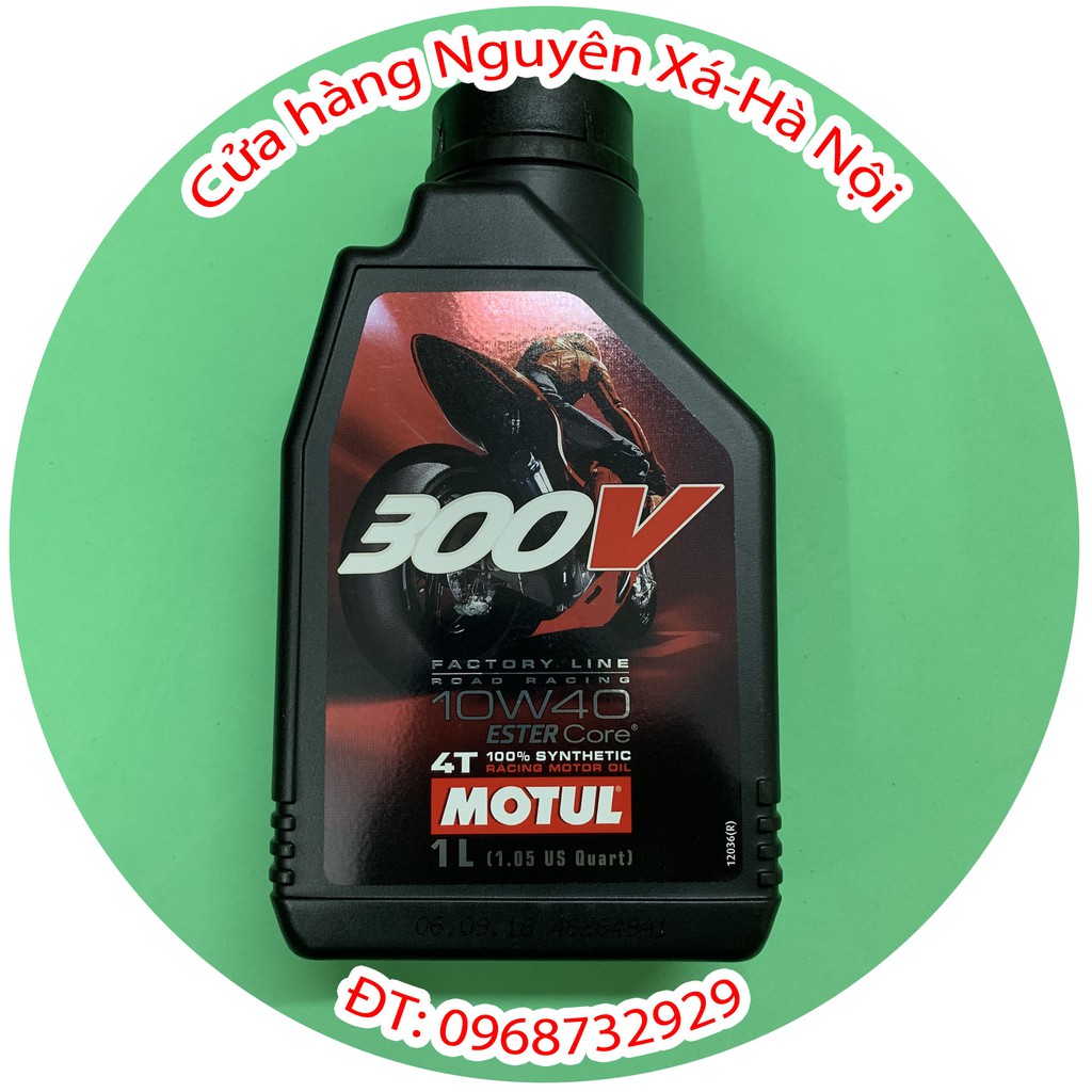 Dầu nhớt  Motul 300V Factory Line 10W40 tổng hợp 100%