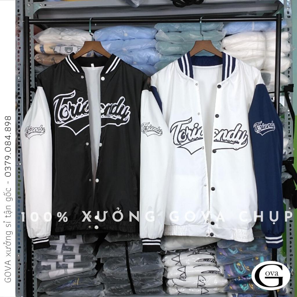 Áo Khoác Bomber Dù In TORI.CNDY Form Rộng Nam Nữ Ulzzang Unisex Thời Trang GOVA